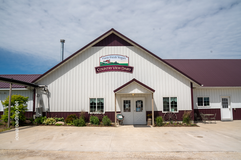 The Country View Dairy creamery store has a step-free entrance and a public restroom