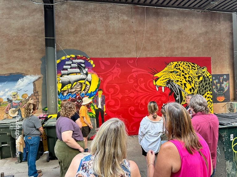Explore More Than 140 Murals at Sioux City’s Alley Art Festival