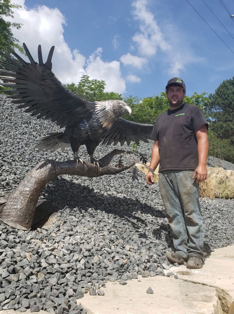 Where to Find Tanner King’s Metal Sculptures in Sac County, Iowa