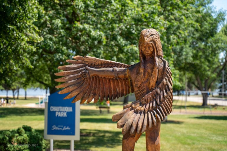 Wood, Wine & Blues 2026: Watch Chainsaw Artists at Work in Storm Lake